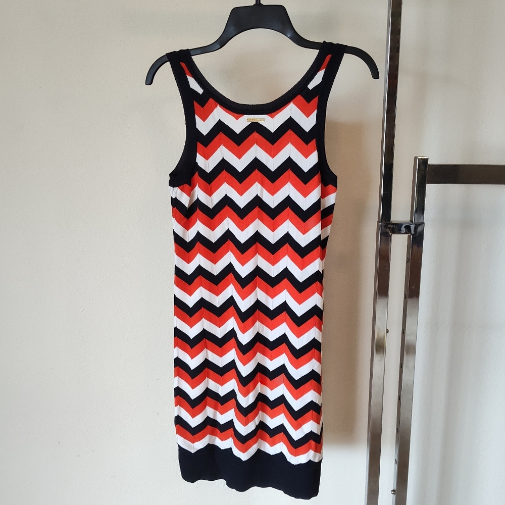 Michael Kors Chevron Knit Dress - Picture 4 of 6